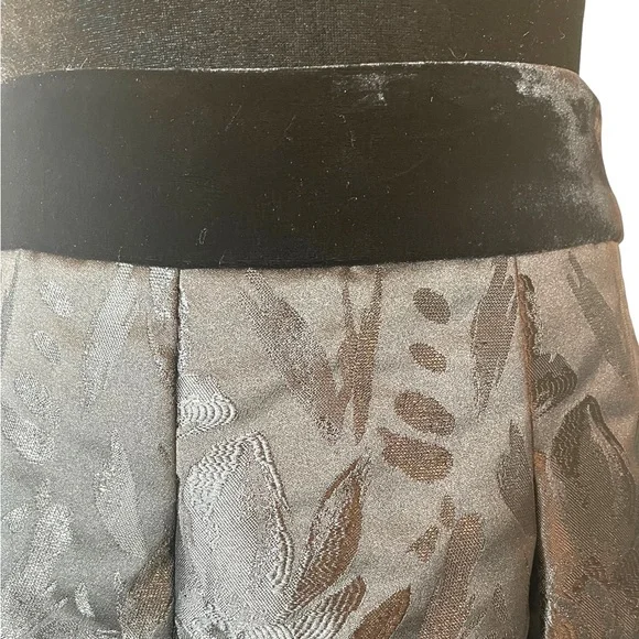 Badgley Mischka Black Cocktail Dress Skirt - Picture 4 of 12